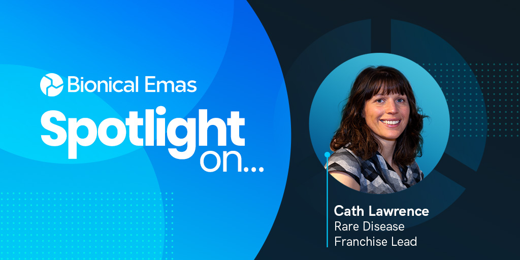 bionicalemas's tweet photo. September's Spotlight on... is here! Learn more about Cath Lawrence, our Rare Disease Franchise Lead, here - https://t.co/G9d58jlhfl (She's amazing!)
#BionicalEmas #spotlighton #ourpeople #ourpassion #rarediseases #earlyaccessprograms #patients #accesstotreatments https://t.co/AJcvkV9xCN