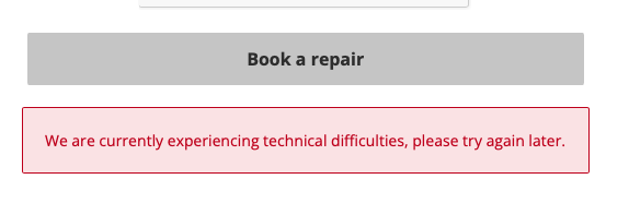 ixbian's tweet photo. @NintendoUK your support website isn't working! https://t.co/Ngz3jtPKwM