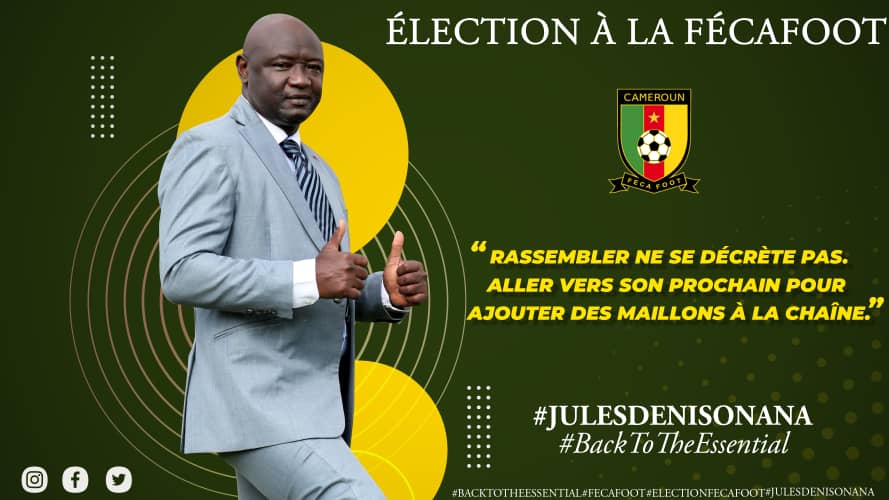 julesdenisonana's tweet photo. #jdo #fecafootelections #Lion #Indomitable #LionsIndomptables #CALIF #BackToTheEssential https://t.co/u5cmXt7jGZ