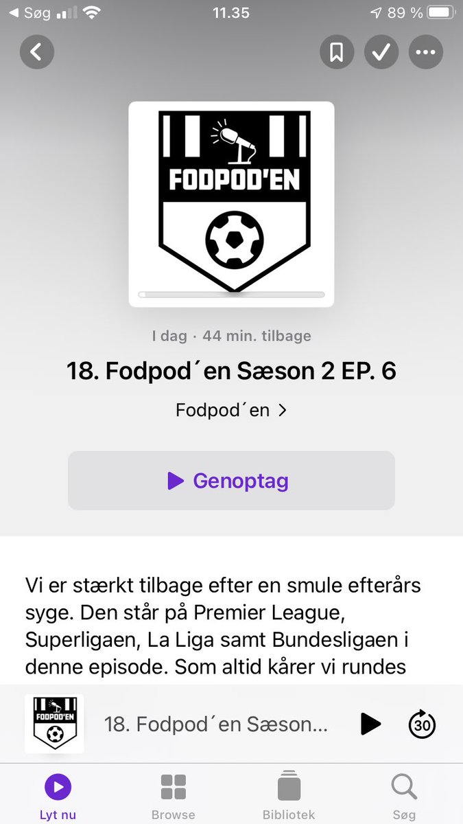 Ny episode af #Fodpoden