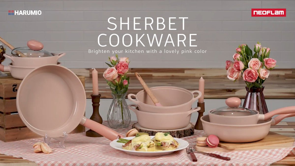 HarumioKorea's tweet photo. Baby Pink Neoflam Cookware?! Don't you want it all? Get them at https://t.co/1sebOXVseo now!
*100% Authentic Neoflam Product
*Ships to Worldwide
#neoflam #네오플램 #cookware #kitchenware #pot #cookingpot #pan #cookingpan #fryingpan #wok #kitcheninspo #kitcheninspiration #harumio https://t.co/F0HB1PO4mp