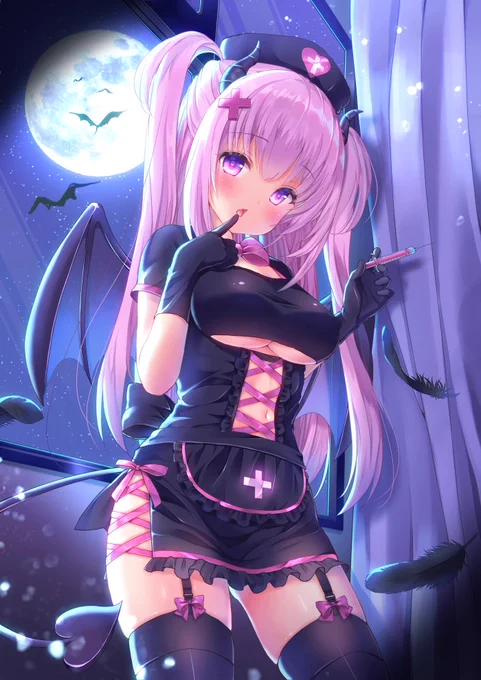 🎀お知らせ🎀
私が描いた小悪魔ナースちゃんの衣装を「いたずらリボンナース」として商品化を目指すクラウドファンディングが始まります😈💉
イラストでは見えない後ろ姿まで可愛い仕上がりです♡
描き下ろし特典も多数あるので応援よろしくお願いします♪

開始 9/28 19:00～
https://t.co/birsomf926 