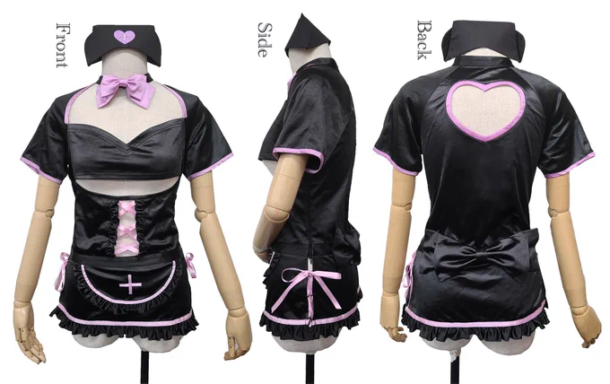 🎀お知らせ🎀
私が描いた小悪魔ナースちゃんの衣装を「いたずらリボンナース」として商品化を目指すクラウドファンディングが始まります😈💉
イラストでは見えない後ろ姿まで可愛い仕上がりです♡
描き下ろし特典も多数あるので応援よろしくお願いします♪

開始 9/28 19:00～
https://t.co/birsomf926 