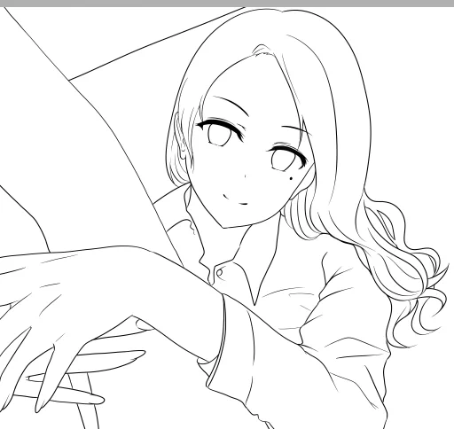 線画まで('∀`) 