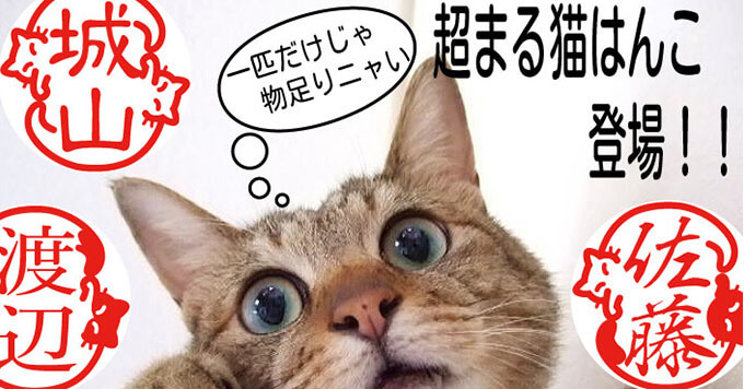 【癒され猫グッズ】じゃれあう2匹の猫がハンコになって登場! | 猫ねこ部 https://t.co/Y75HXbKMat 