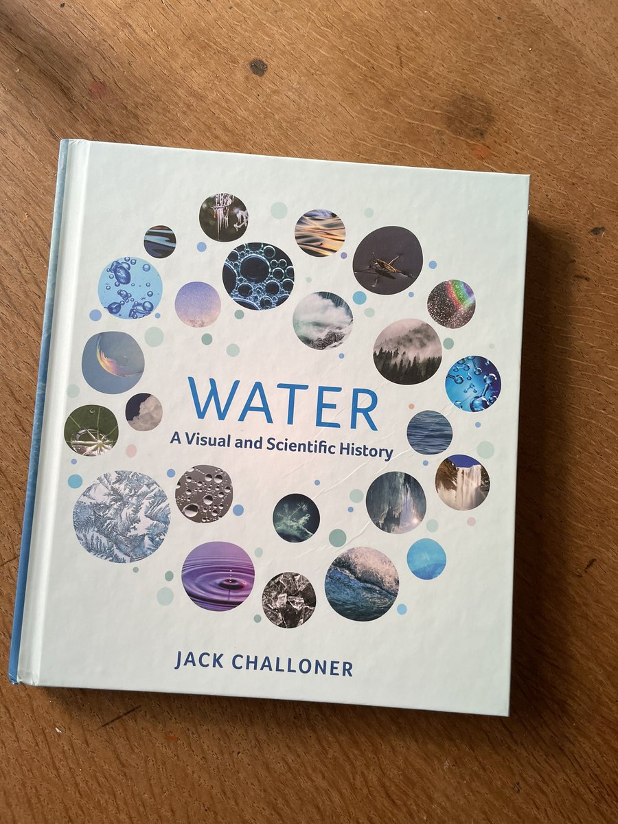 Jack_Challoner's tweet photo. My new book, Water – A Visual and Scientific History. Published tomorrow. https://t.co/0gFnCZKFKI