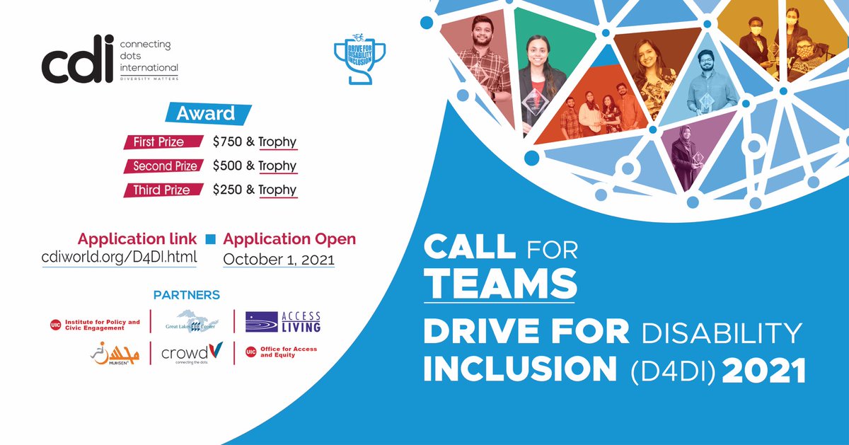 cdi_squad's tweet photo. Connecting Dots International’s Drive 4 Disability Inclusion (D4DI) is here! 

Visit our Instagram or Facebook for more info!

#CDI #D4DI #disabilityinclusion #diversitymatters https://t.co/GyVUbvAy1i