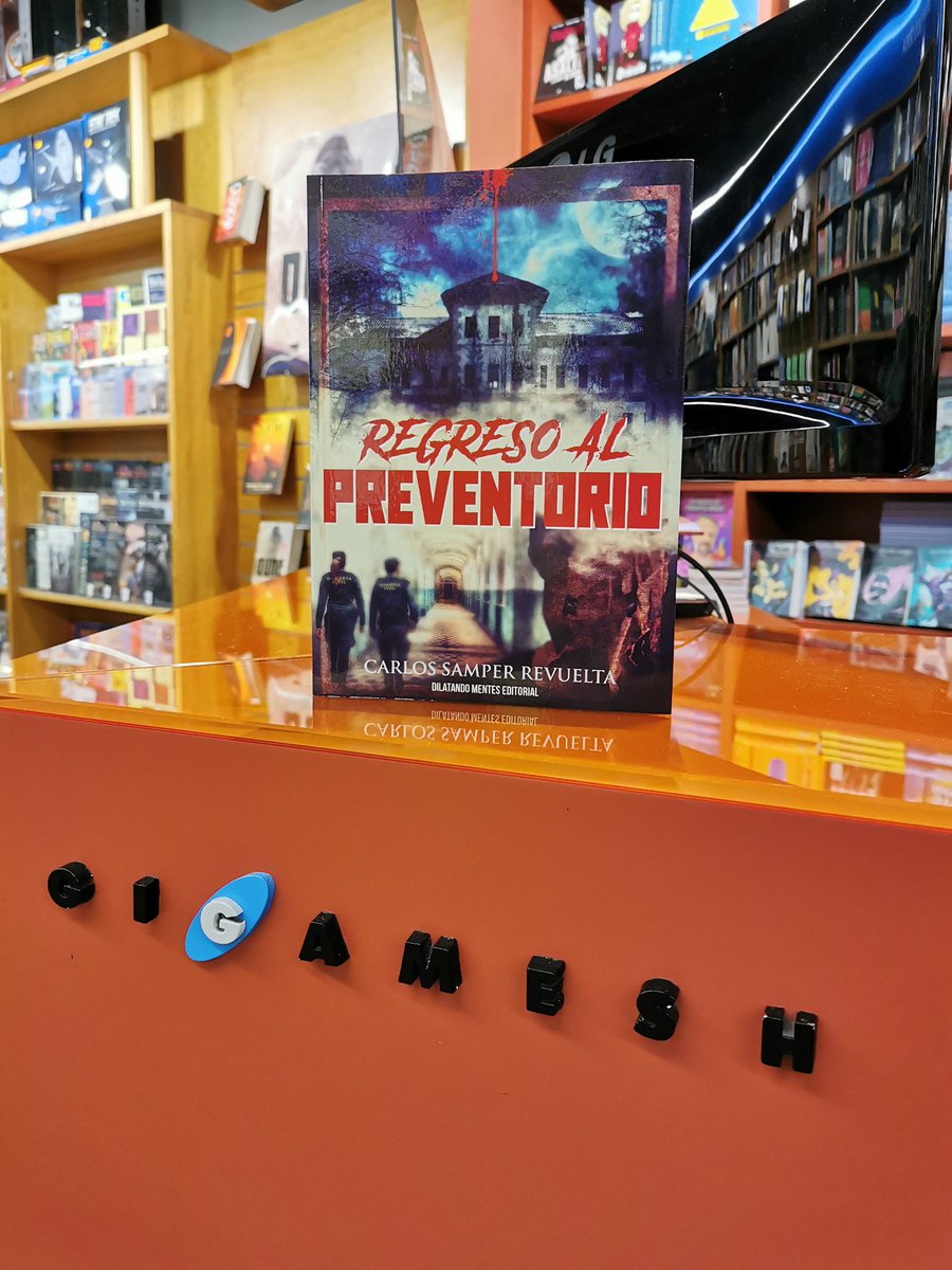 GigameshTienda's tweet photo. Empezamos la semana con 2 novedades de @dilatandomentes:

🔥 #Umbría, de @SantiagoEximeno 

🏚 ‘Regreso al #Preventorio, de @CarlosSamperr

https://t.co/PPIaLbLEND https://t.co/L5vWhI06SR