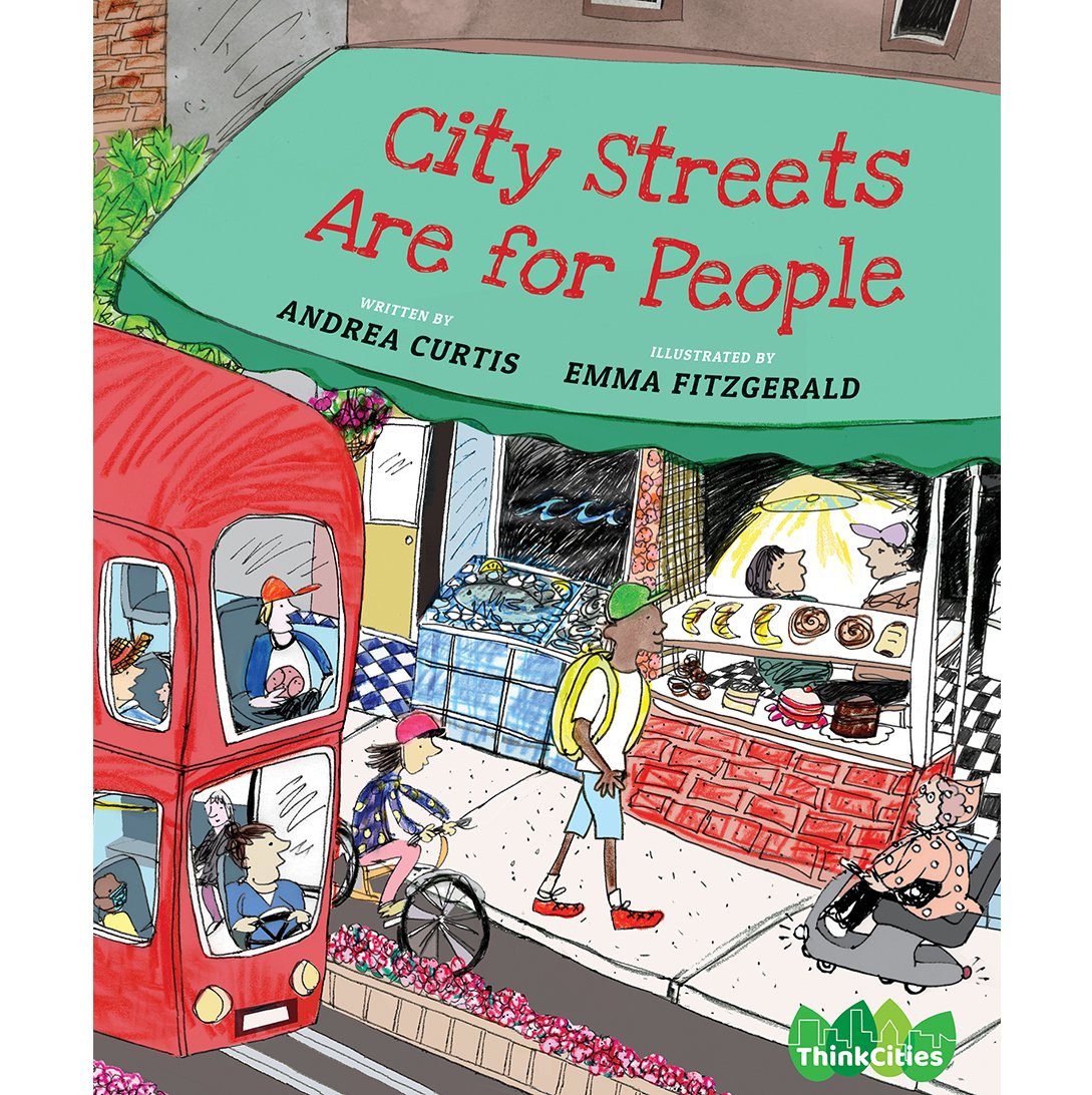 EmmaFitz_Art's tweet photo. C O V E R R E V E A L ! So pleased to share my cover art for #CityStreetsAreForPeople the 3rd book in #ThinkCities series by @AndreaPCurtis big thanks to Andrea & everyone at @GroundwoodBooks ! https://t.co/Wp97xvZ6SM