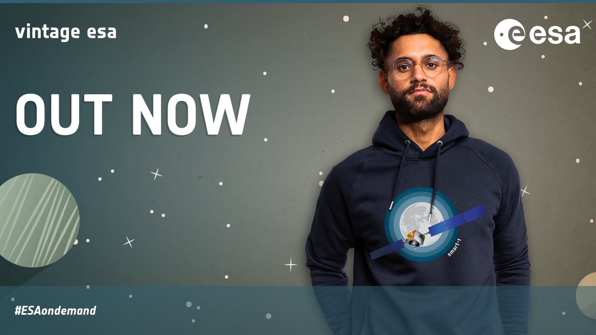 esa's tweet photo. #OTD in 2003, we sent #SMART-1 to the Moon, demonstrating advanced ion propulsion and innovative mission control techniques. Now we’re celebrating this mission with these designs AND a 15% discount on #ESAonDemand #VintageESA items 😮👉 https://t.co/wUptKeuHGU
#ForwardToTheMoon https://t.co/mLaK7fI6nq