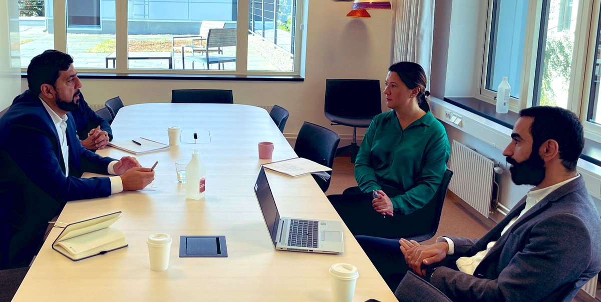 ShorshKadir's tweet photo. Held a productive meeting with @thamlindell, Director of International Development Cooperation @FBAFolke, and Taleb Sobeh, Project Manager with FBA:s Swedish Development Cooperation Strategy for Iraq, discussing Sweden’s upcoming Iraq Strategy and support to @Kurdistan. https://t.co/5rS0V8ZTyJ