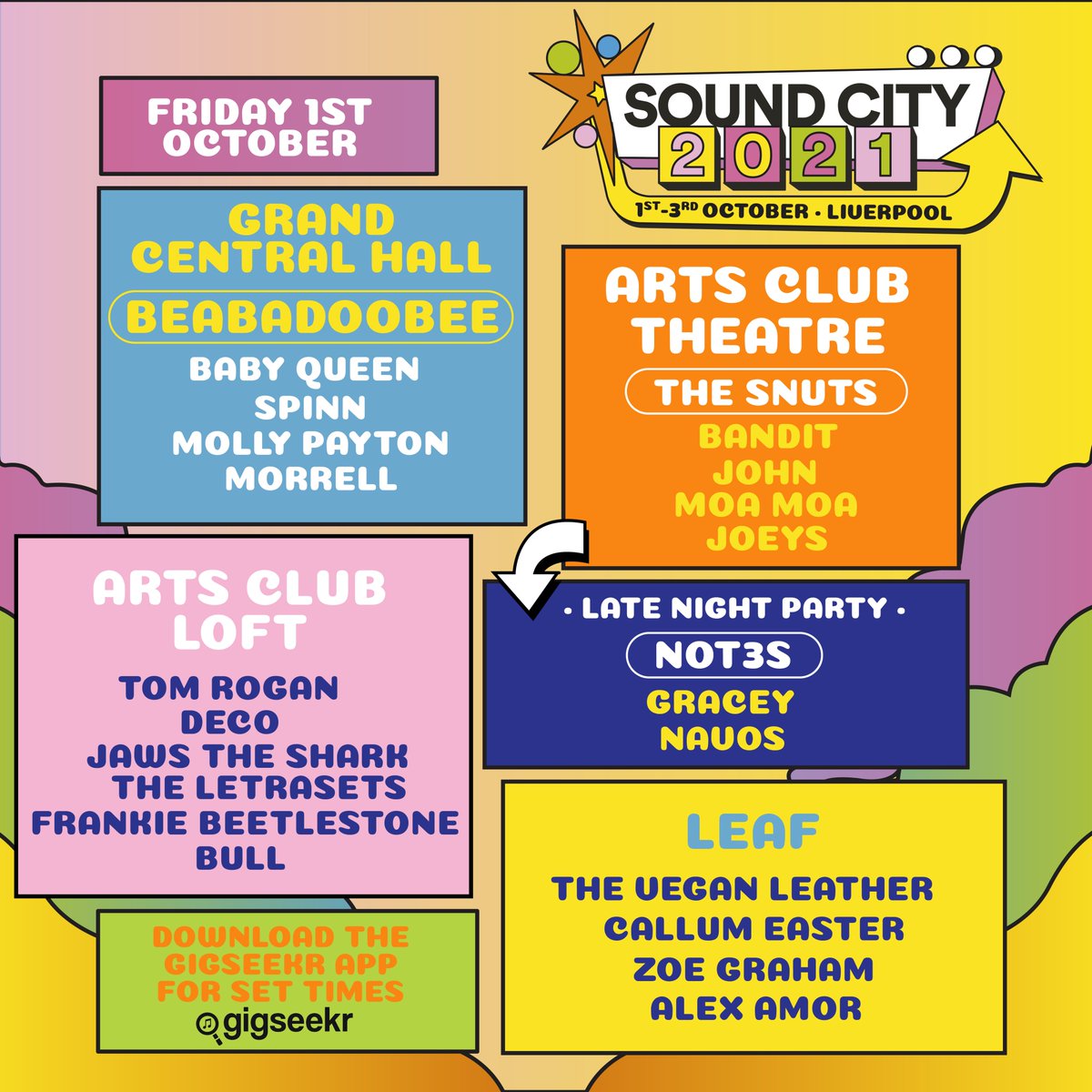 Liverpool Sound City tweet media