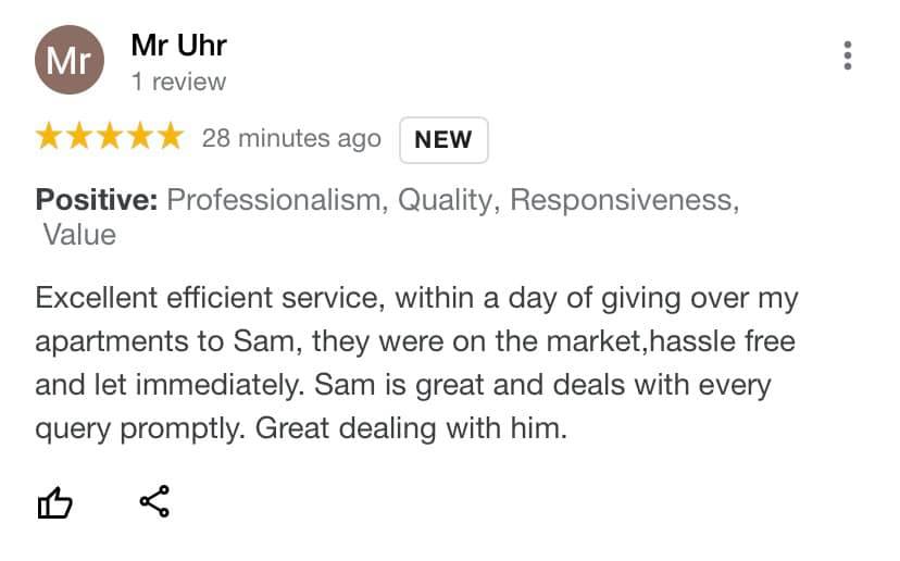 Our recent 5 star reviews ⭐️⭐️⭐️⭐️⭐️ 
It’s always great to receive positive feedback from our landlords and tenants. 
#googlereviews #5starservice #5starreview #landlords #tenants #cranleigh #surrey #rightmove #zoopla #renting #lettings