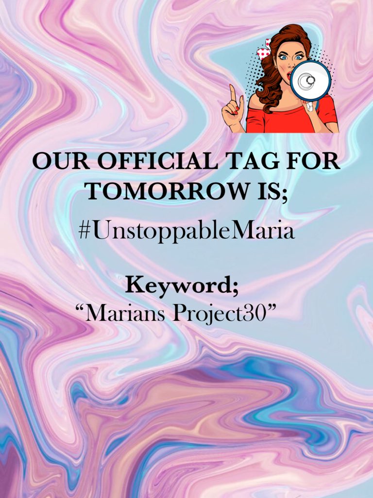 Paris_onye's tweet photo. Good morning Marians so we start our trend today by 11am Nigeria time
12pm South Africa time
10am Ghana time
1pm east Africa time
Our tag today is #UnstoppableMaria
Keyword Marians Project30
God bless as u trend our girl. #FollowMariaChike
#BBNaija https://t.co/YMVK6wefPT