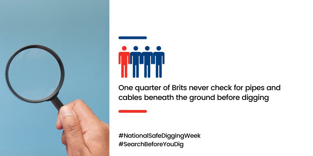 LinewatchSafety's tweet photo. With the UK doing more digging work than ever before, make sure everyone you know is checking for underground pipes before putting a spade in the ground. #NationalSafeDiggingWeek #SearchBeforeYouDig
https://t.co/5qX7IlO15X https://t.co/XbScHs5Exu