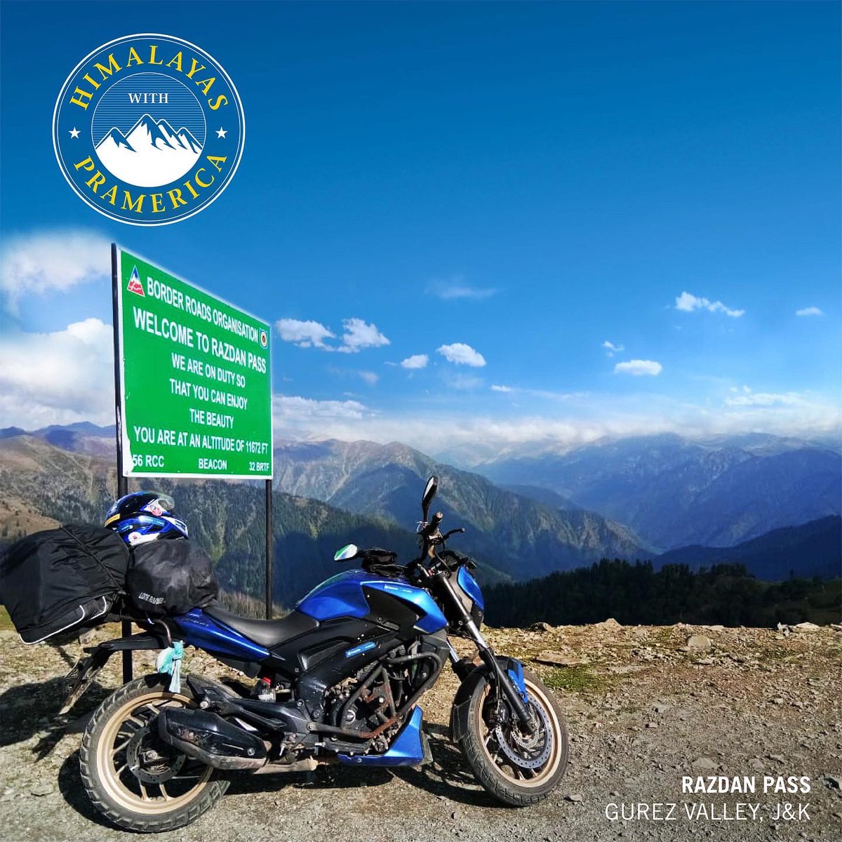 PramericaLife's tweet photo. FORTUNE FAVORS THE BRAVE💪🏼

We have been covering one pass after the other to get to the top for these scenic views🏔
@ShilpaB11 is unstoppable!

#HimalayasWithPramerica 
#GoOutAndLive #TravelResponsibly #SoloRider #TransHimalayanRange #Travel #FemaleRider #PramericaLifeInsurance https://t.co/0DVb7IGPaV