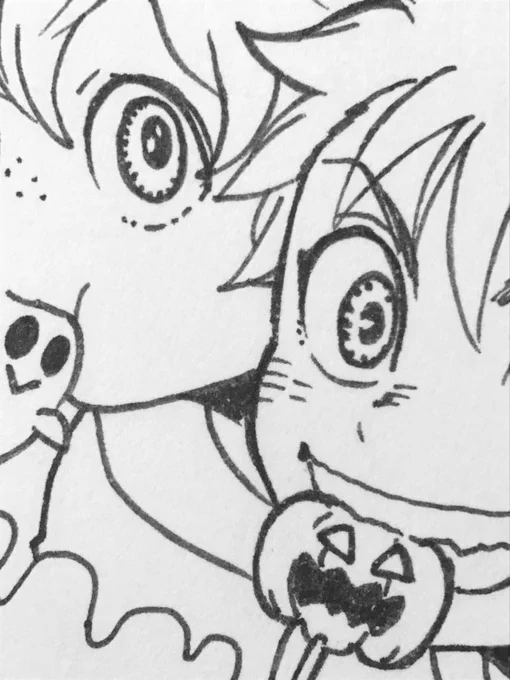 チラっとハロウィン。 