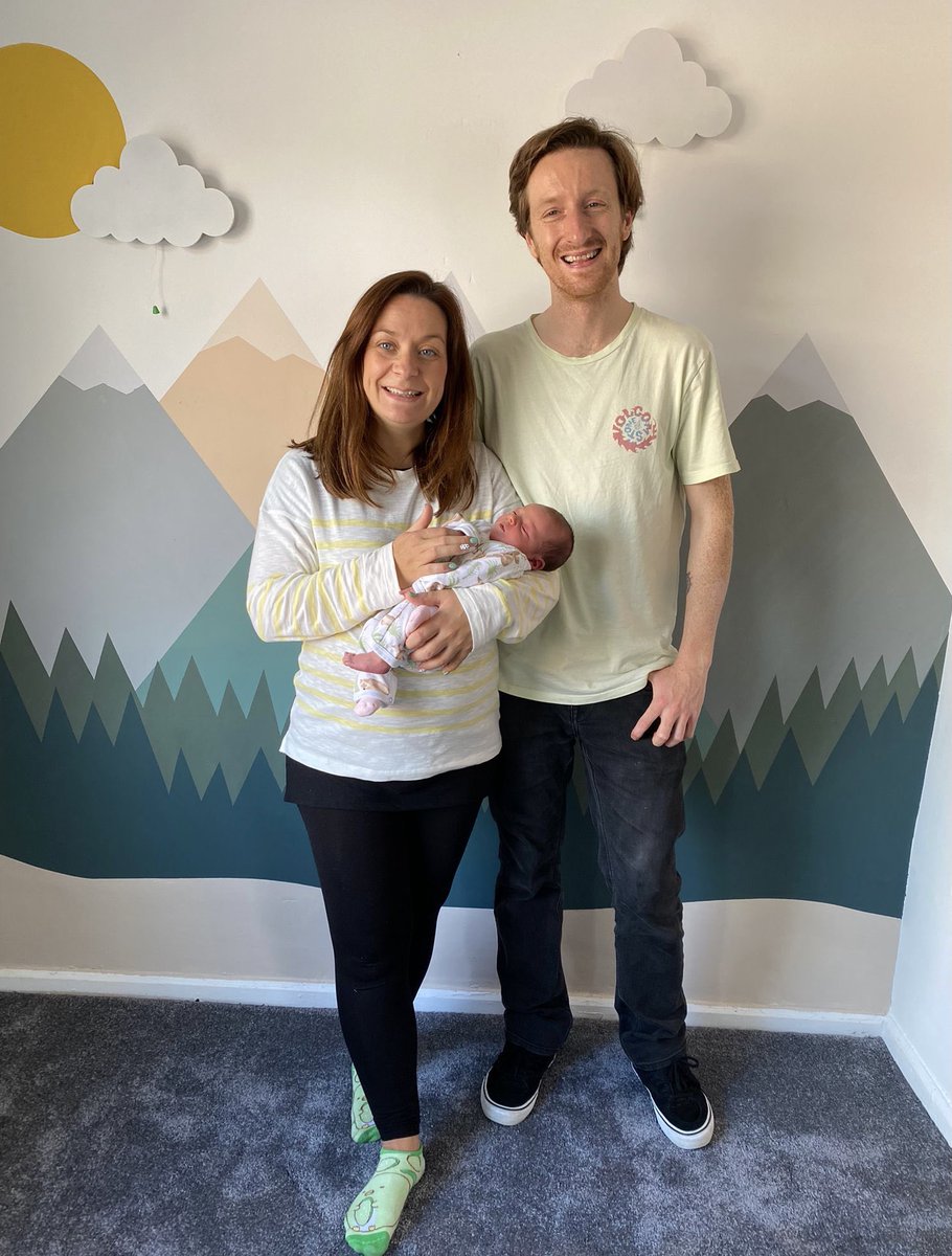 hillaura's tweet photo. Welcome go the world Tilly! Forever grateful for the care we received from the maternity staff in UHD 💚 https://t.co/sWMvxmItUF
