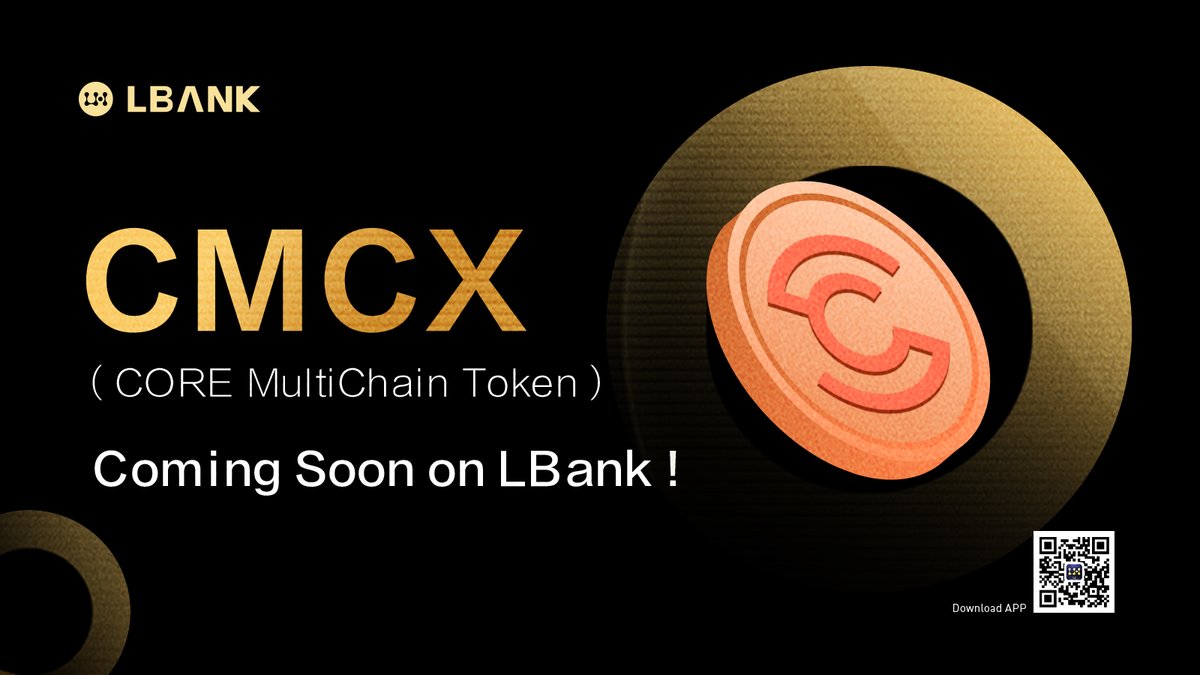 LBank_Exchange's tweet image. 🚀Upcoming #listing

💫 $CMCX(CORE MultiChain Token) is gonna be listed on LBank soon! @COREMultichain 

CORE is Multi Chain PoS Network focused on Interoperability, Scalability, and Usability.

❤️DETAILS: bit.ly/3m4ycKS

#crypto #PoS