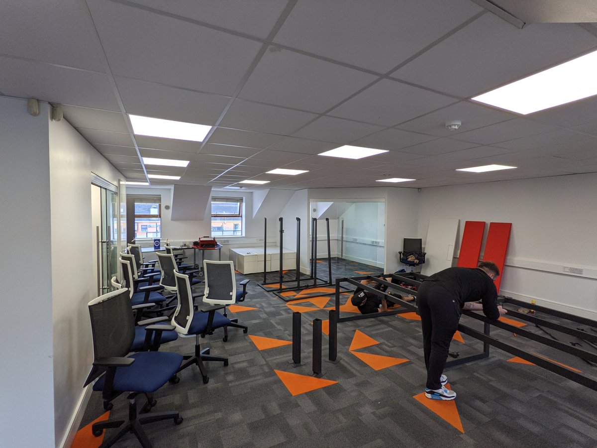LambournDigital's tweet photo. Delighted to have moved to Ongar Village! 3 years back when we started, our office meetings were at McDonalds &amp; here we are now! Thanking our amazing clients &amp; fantastic team for this incredible journey!

@DigitalBVillage &amp; @emer_currie1 we support your mission.

#d15digitalhub https://t.co/JGaRD7fVgt