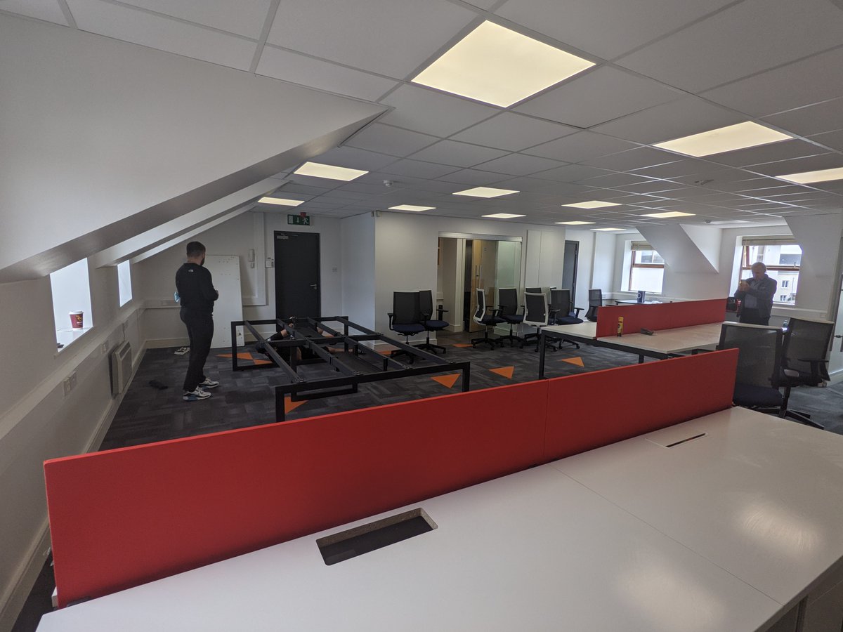 LambournDigital's tweet photo. Delighted to have moved to Ongar Village! 3 years back when we started, our office meetings were at McDonalds &amp; here we are now! Thanking our amazing clients &amp; fantastic team for this incredible journey!

@DigitalBVillage &amp; @emer_currie1 we support your mission.

#d15digitalhub https://t.co/JGaRD7fVgt
