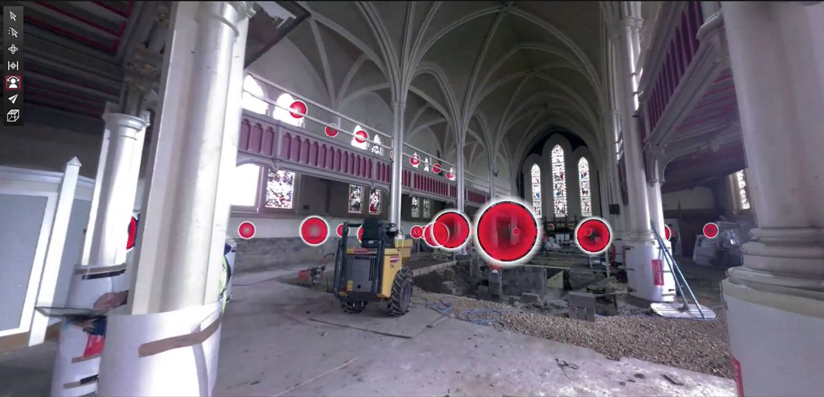 EPCCCONSULTING's tweet photo. It was a pleasure to assist in the #refurbishment of St Thomas the Martyr church in Newcastle, working with a Shropshire glazing contractor to laser scan and 3d model the church for the purposes of structural glazing design. https://t.co/IBHvY2B9bd