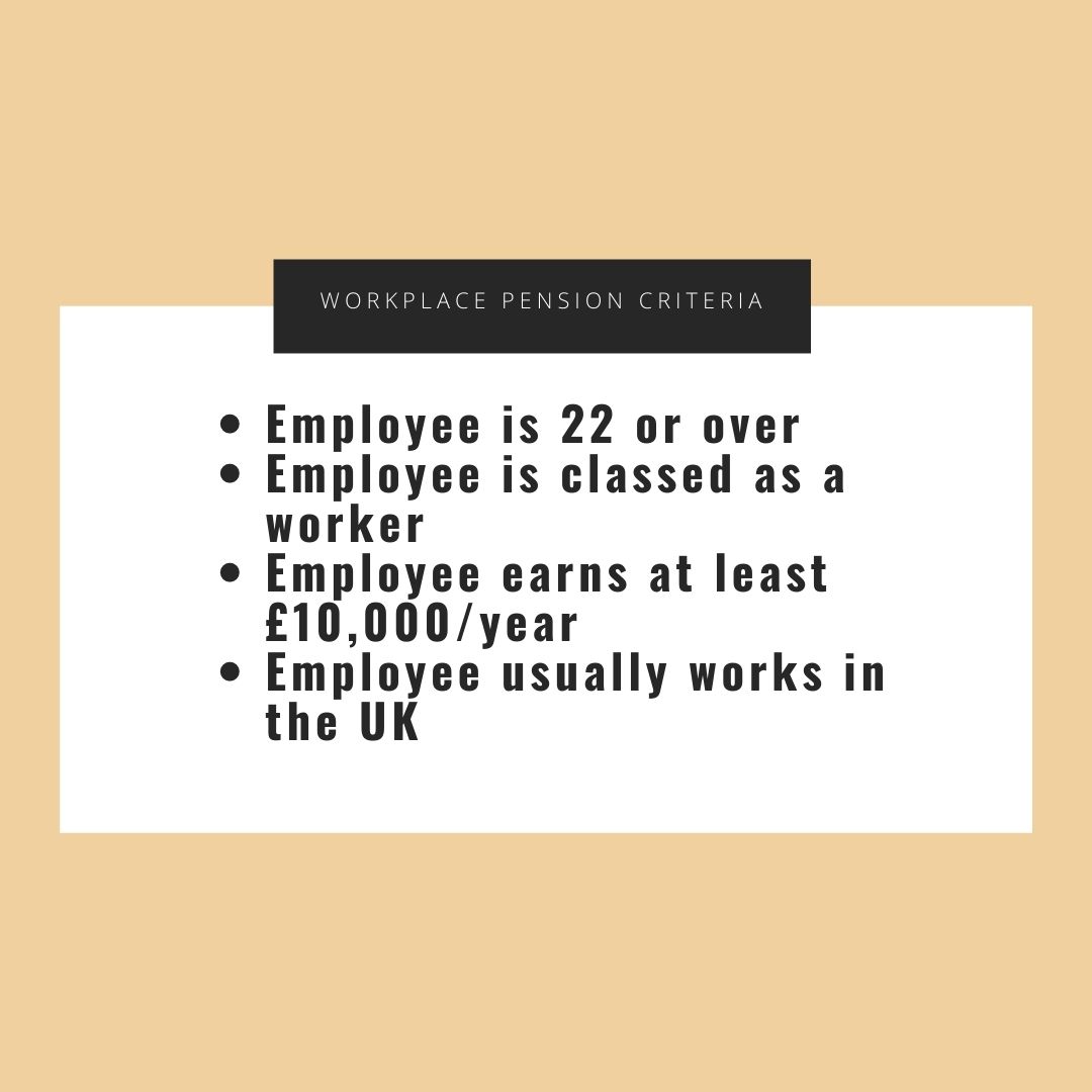 JGBC_UK's tweet photo. If you're an employer or looking to start employing, do you know the rules for a workplace pension?

If your employees meet all the criteria then you MUST automatically enrol them into a workplace pension scheme, it's then up to the employee to opt out ✅ https://t.co/b8mSvU6NPR