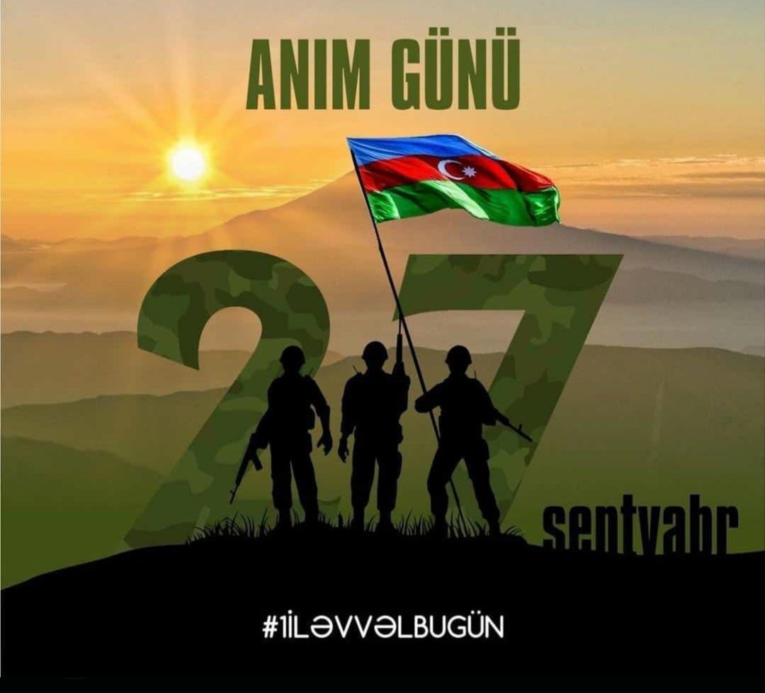 Basdığın yerləri "torpaq " deyib keçmə. Tanı ,düşün altındakı minlərlə kəfənsiz yatanı !
#1iləvvəlbugün