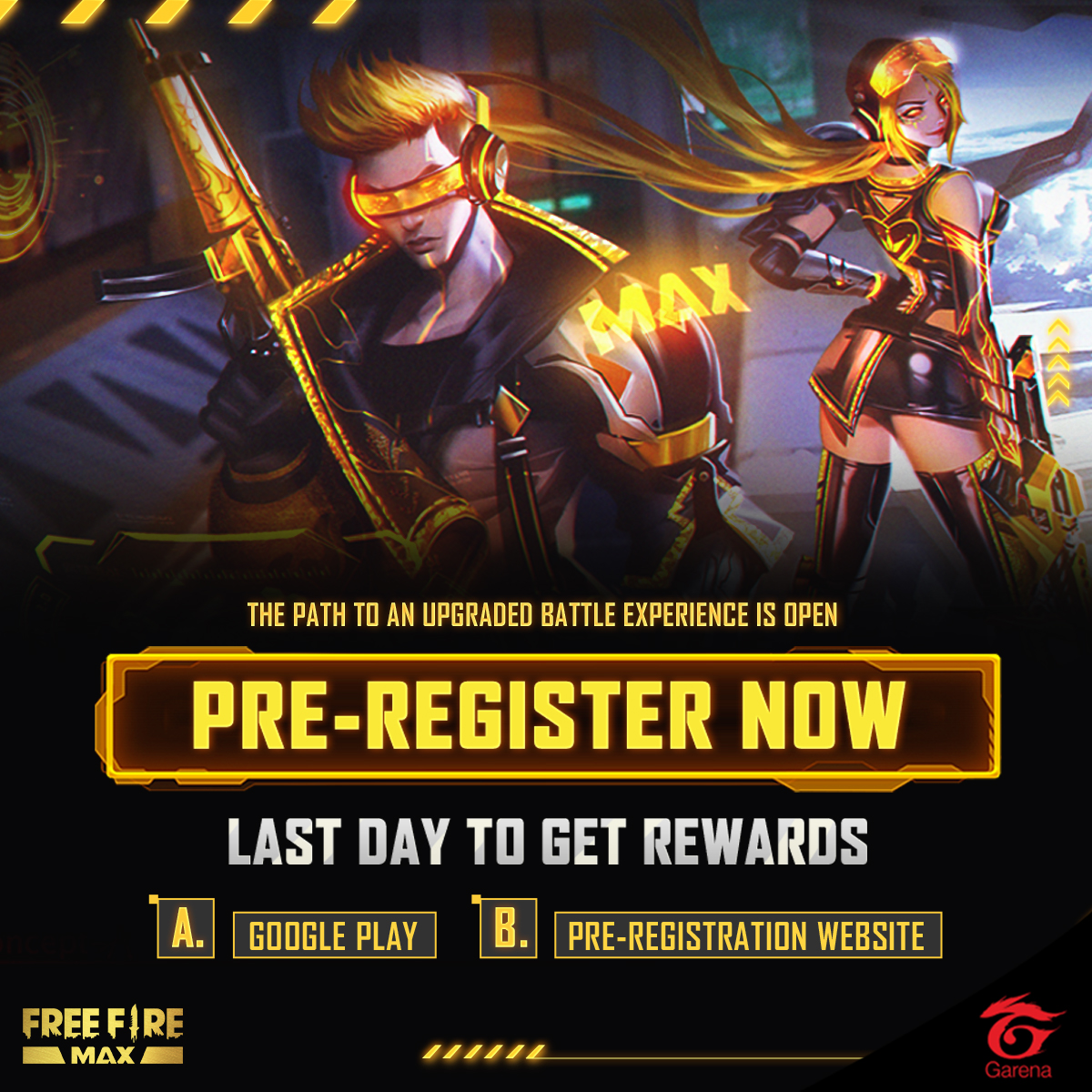 Free Fire MAX Has Started Pre-Registration On Google Play