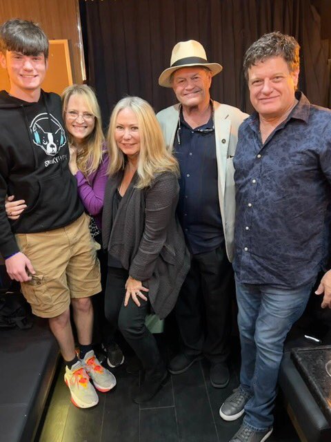 Great to see Producer of my solo album “Remember” <a href="/DavidHarris220/">David Harris</a>  at #TheMonkeesFarewellConcert in San Antonio- along with <a href="/RoxannHarris1/">Roxann Harris</a>  and son Ryan    <a href="/DonnaDolenz/">Donna Dolenz</a>