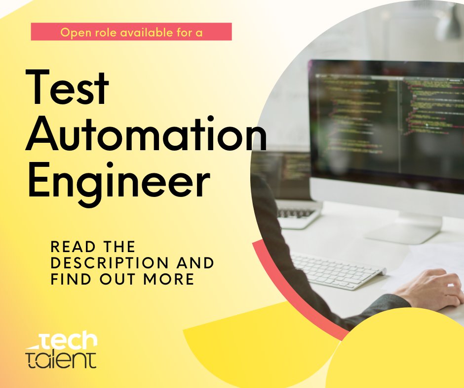TechTalent_ro's tweet image. A new position for an experienced automation engineer has just opened. We are on the lookout for people with knowledge in the field of automated testing as well as JAVA and Python.

techtalent.ro/careers/test-a…

#DEVCommunity #automation #softwareengineer #softwareengineering