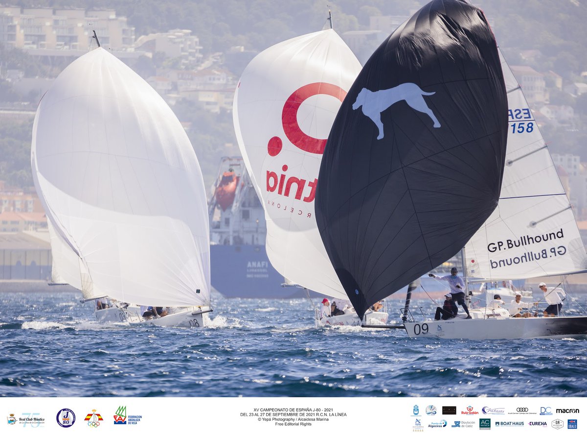 GPBullhound's tweet photo. Overjoyed to announce that GP Bullhound got 3rd place in the Campeonato de España J80 this weekend, led by 
@perroman  - Managing Partner at GP Bullhound - PEPEQUIN ORBANEJAín Orbaneja, of CN Sevilla and Moa Roman, from the Real Club Marítimo de Sotogrande de San Roque. https://t.co/TSjYFdusCU