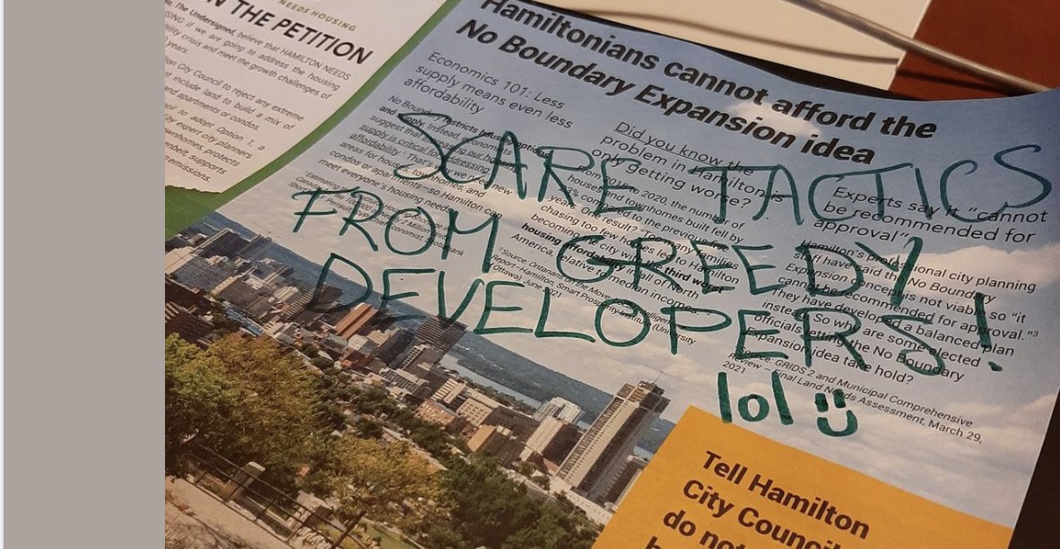 Gasp4Change's tweet photo. #SharpieShenanigans
Lots of money to trample on democracy.#HamOnt https://t.co/my0Q51eIEv