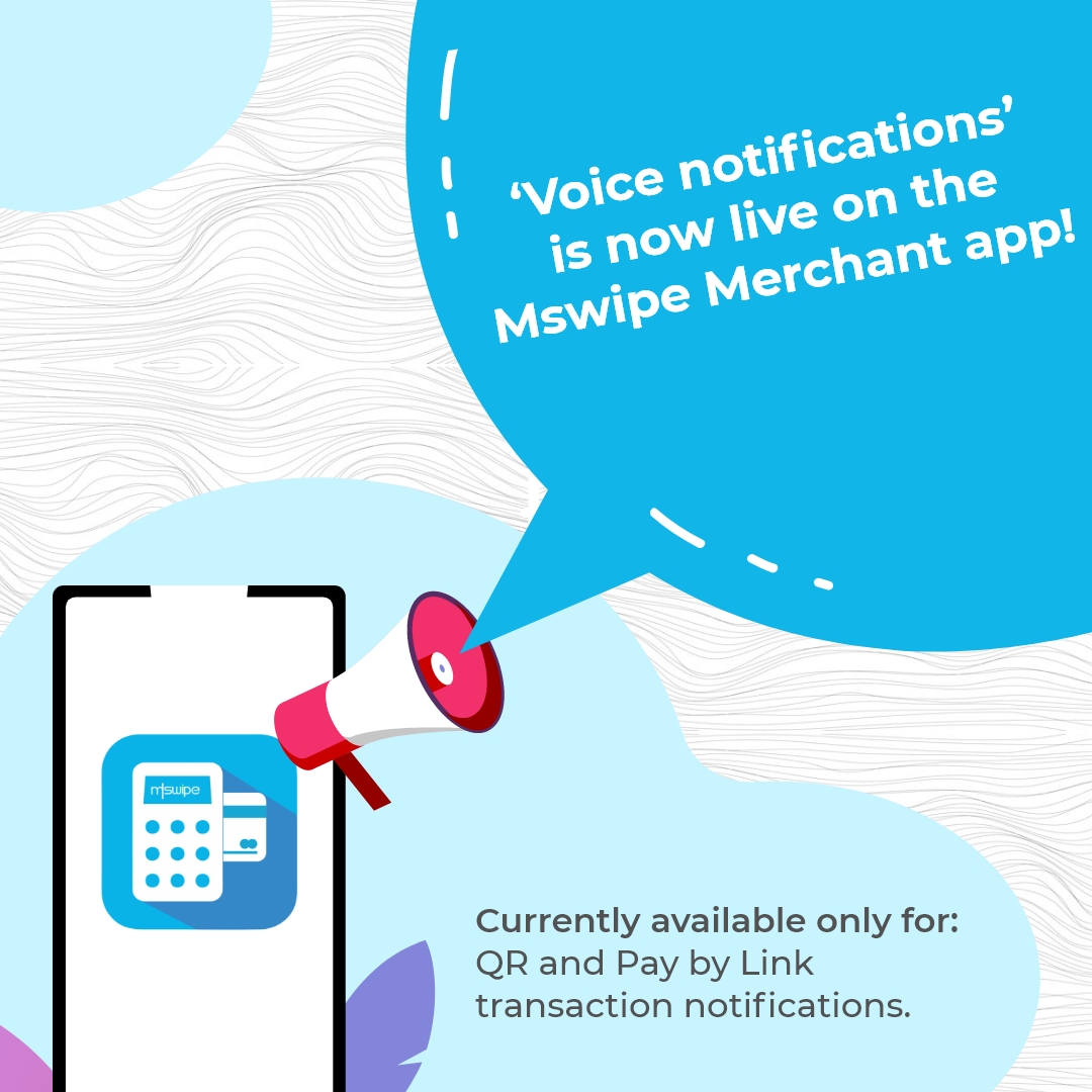 Mswipe's tweet image. Voice notification enabled for QR &amp;amp; Pay by link transactions on Mswipe merchant app.
#Mswipe #digitalpaymentsolution #MQR #Paybylink