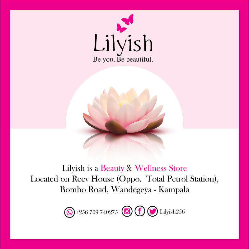 We are Lilyish Beauty &amp; Wellness, a store dedicated to your hair, skin, body and wellness. WhatsApp us on +256709740275.

#BeYouBeBeautiful
#Lilyish
#Lilyish256
#LilyishUG
 🌷🌷🌷🌷