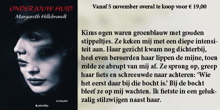 MargarethHille2's tweet photo. Sneak preview van mijn nieuwe roman: Onder Jouw huid. Nu al in de preorder bij @LetterRijn. Kort na 6 november ontvang je dan de gesigneerde hardcover.
https://t.co/e6jVIiMZ81 https://t.co/8S57PkfT6d