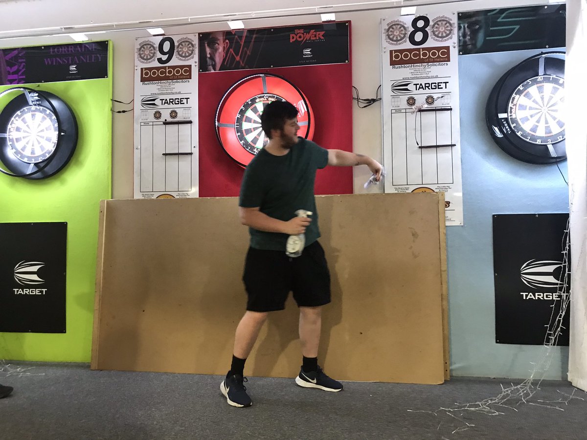 Back up &amp; running , The famous #Sthelens #darts academy, Tonight Mondays 6pm until 9pm max, <a href="/sidacsports16/">The SIDAC</a> club WA94PJ ,  all our boards , surrounds &amp; lights , Supported by <a href="/TargetDarts/">Target Darts</a> 10 boards to play &amp; Practice on   Inc <a href="/sbunting180/">Stephen Bunting</a>  <a href="/RobCross180/">Rob Cross</a>  <a href="/lorraine180/">lorraine winstanley</a>  <a href="/Raybar180/">Raymond van Barneveld</a>