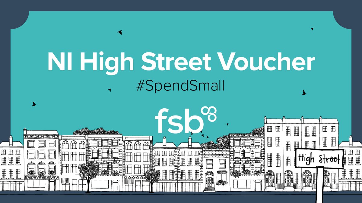 FSBNIRegion's tweet photo. Are you a small business making additional offerings to anyone spending their HSV with you? Maybe an extra % or £ value added to the voucher or a free gift? Let us know if you are and we'll share on our social media...
#SpendSmall https://t.co/7ohhFFhPRz