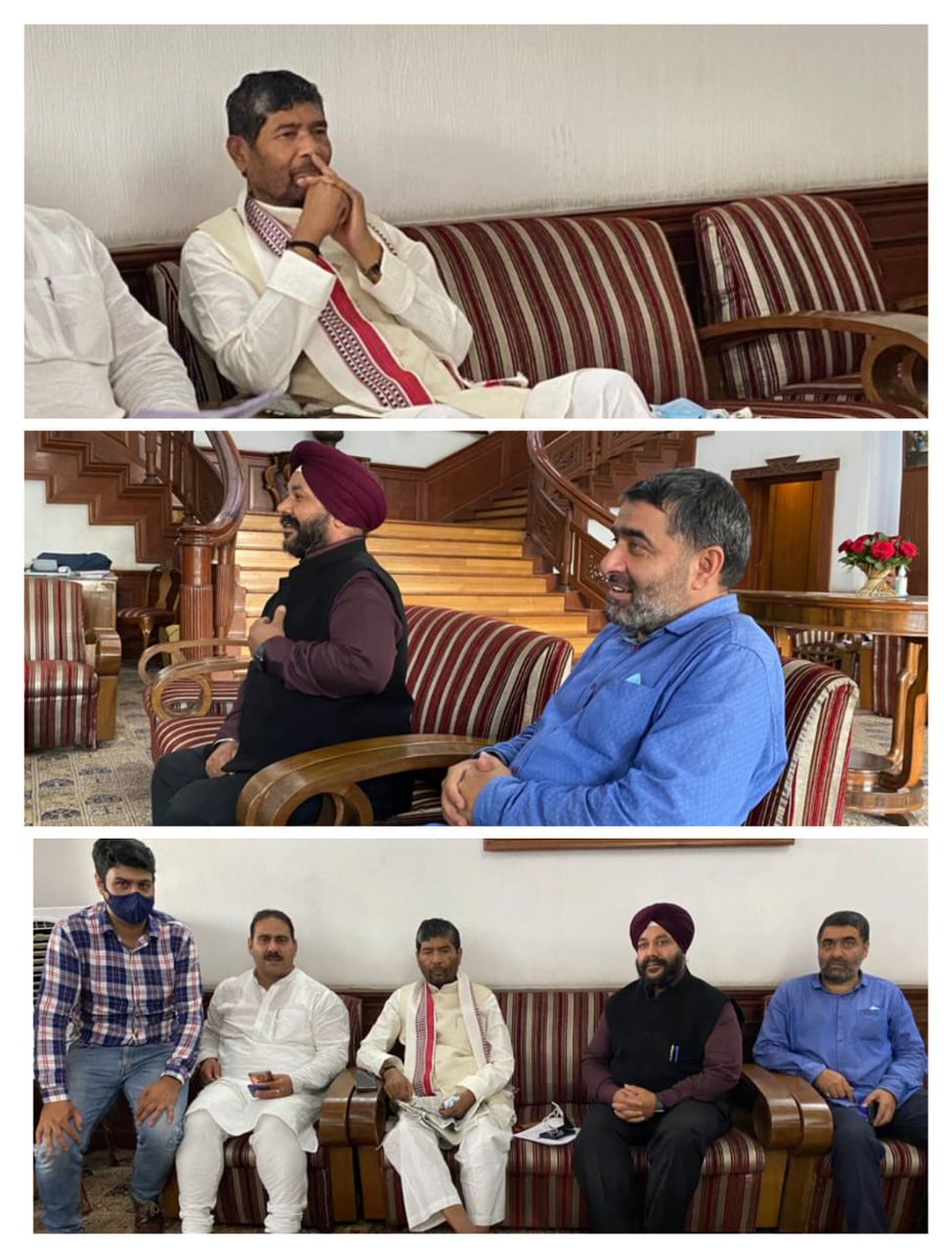 BaldevRaina's tweet photo. Meeting with  Shri Pashupati Kumar Paras, Hon’ble Minister Food Processing  Government of India. @phdchamber https://t.co/1kPGYOLSWJ