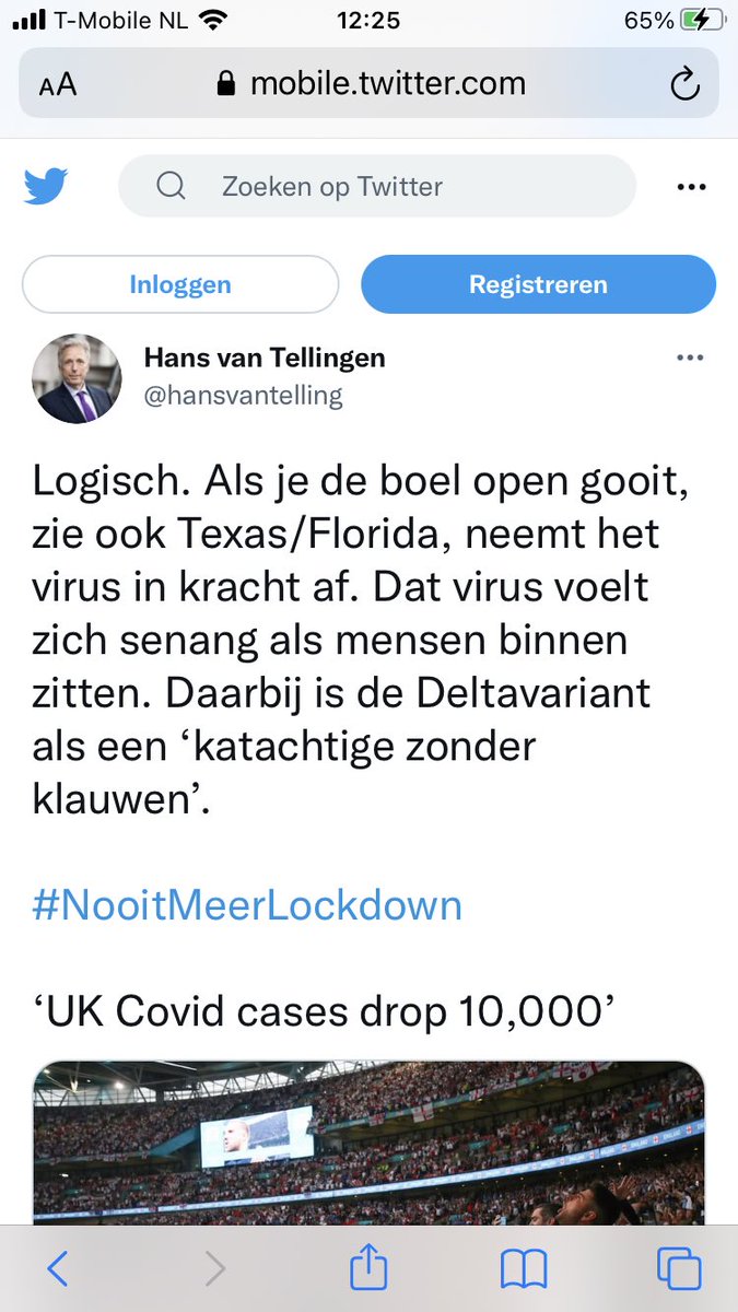 Jan_Peeters666's tweet photo. @Gino20186010 @hansvantelling Cijferstruikelaartje van Tellingen die hier de grootst mogelijke onzin verkondigt. Texas/Florida maatregelen weg en Delta-variant een “tijger zonder tanden”? De cijfers zeggen het tegenovergestelde. https://t.co/xgRLCaP2RQ