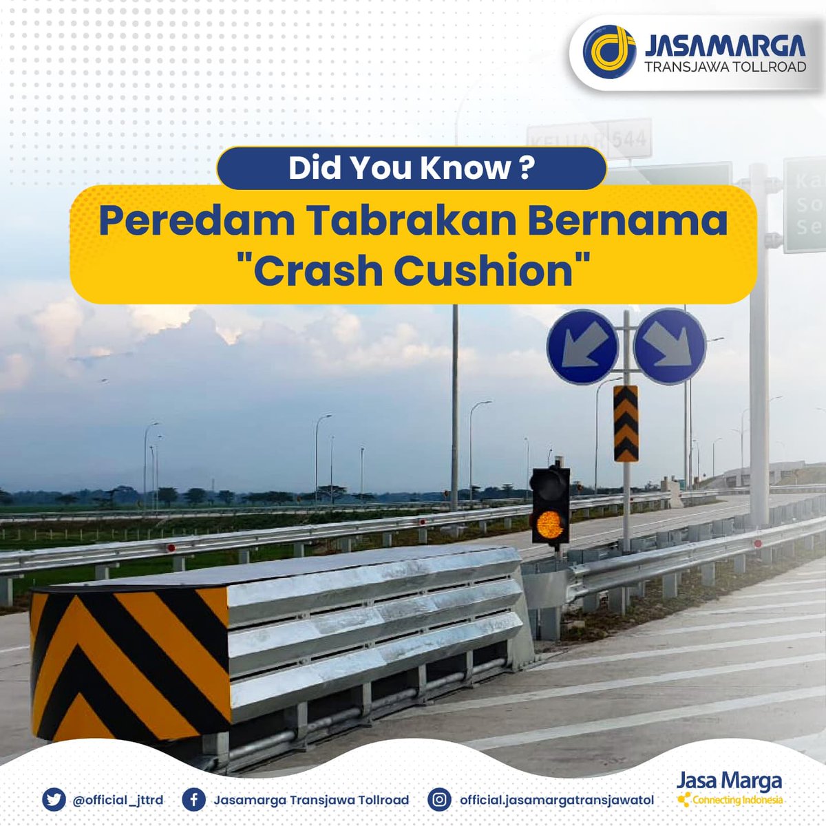 Jasamarga Transjawa Tol on Twitter "Halo KawanJM Untuk meminimalisir fatalitas kecelakaan yang