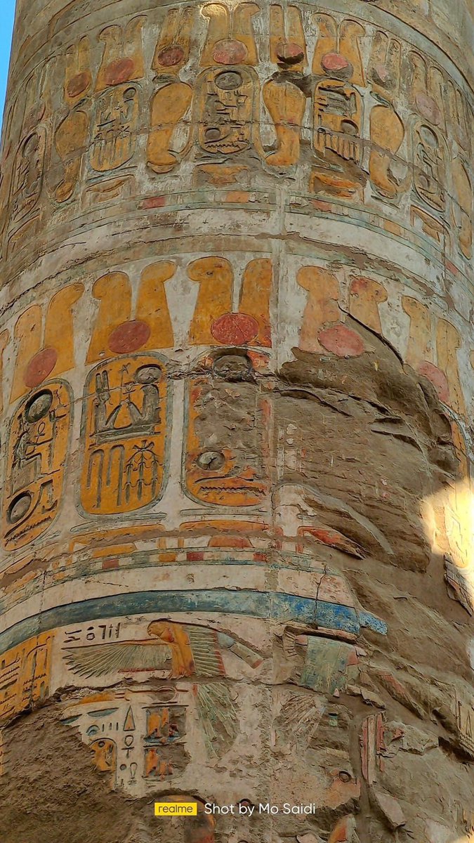 ManamiYahata's tweet photo. #Egypt After restoration the #HypostyleHall at the #KarnakTemple, #Luxor EastBank. 
エジプト #ルクソール東岸  #カルナック神殿 #大列柱室 修復後美しく蘇った壁画❣️
Photos @ Dr.Mostafa Waziry &amp; Mo Saidi. https://t.co/MpdMLGl6km