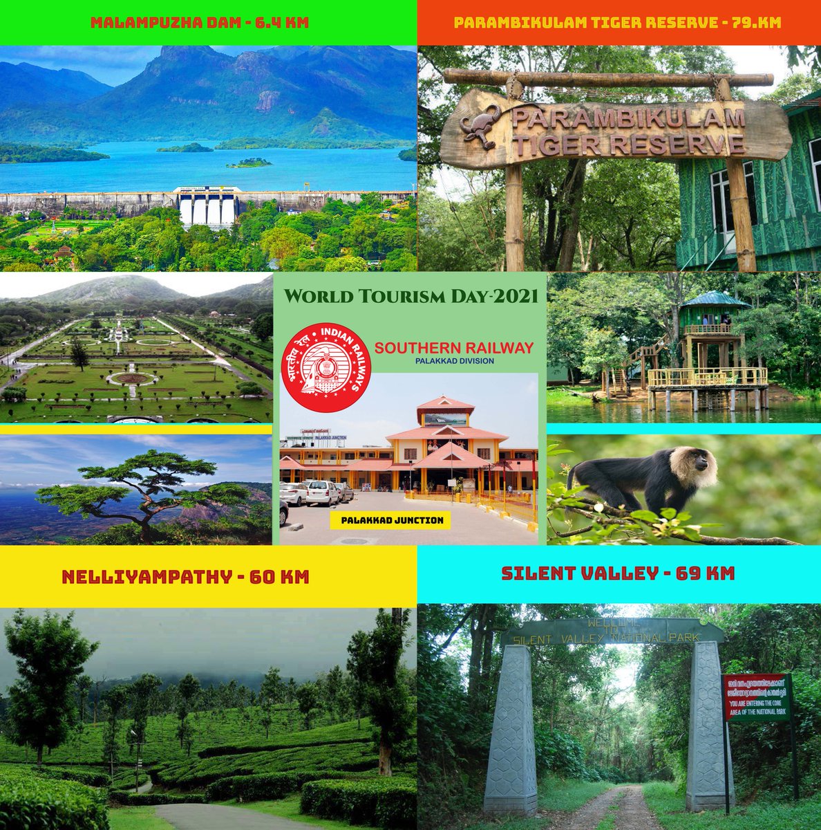 #WorldTourismDay2021 #IndianRailways #Tourism4InclusiveGrowth