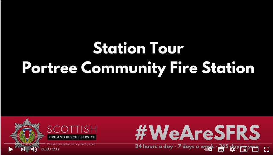 📽️Ever wondered what's inside one of our stations on Skye &amp; Raasay? Let FF Spear take you on a tour of Portree Community Fire Station in our latest YouTube video ➡️youtu.be/kkXkyytkVfE
#Portree #FireService #WeAreSFRS #YouAreSFRS