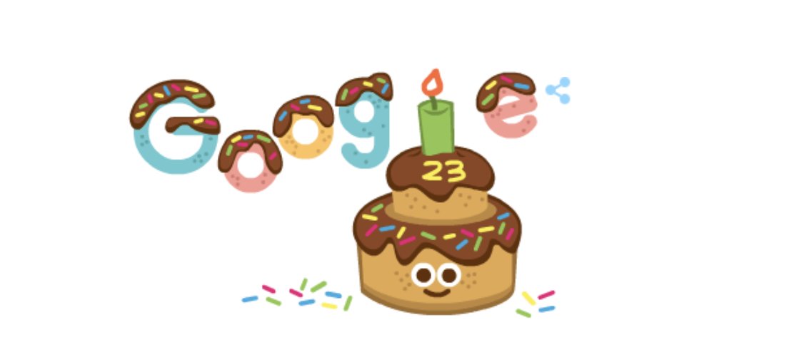 SartoriusDigit's tweet photo. How has Google influenced your life? Happy Birthday Google #googlebirthday #23google https://t.co/MARDDEjqMc