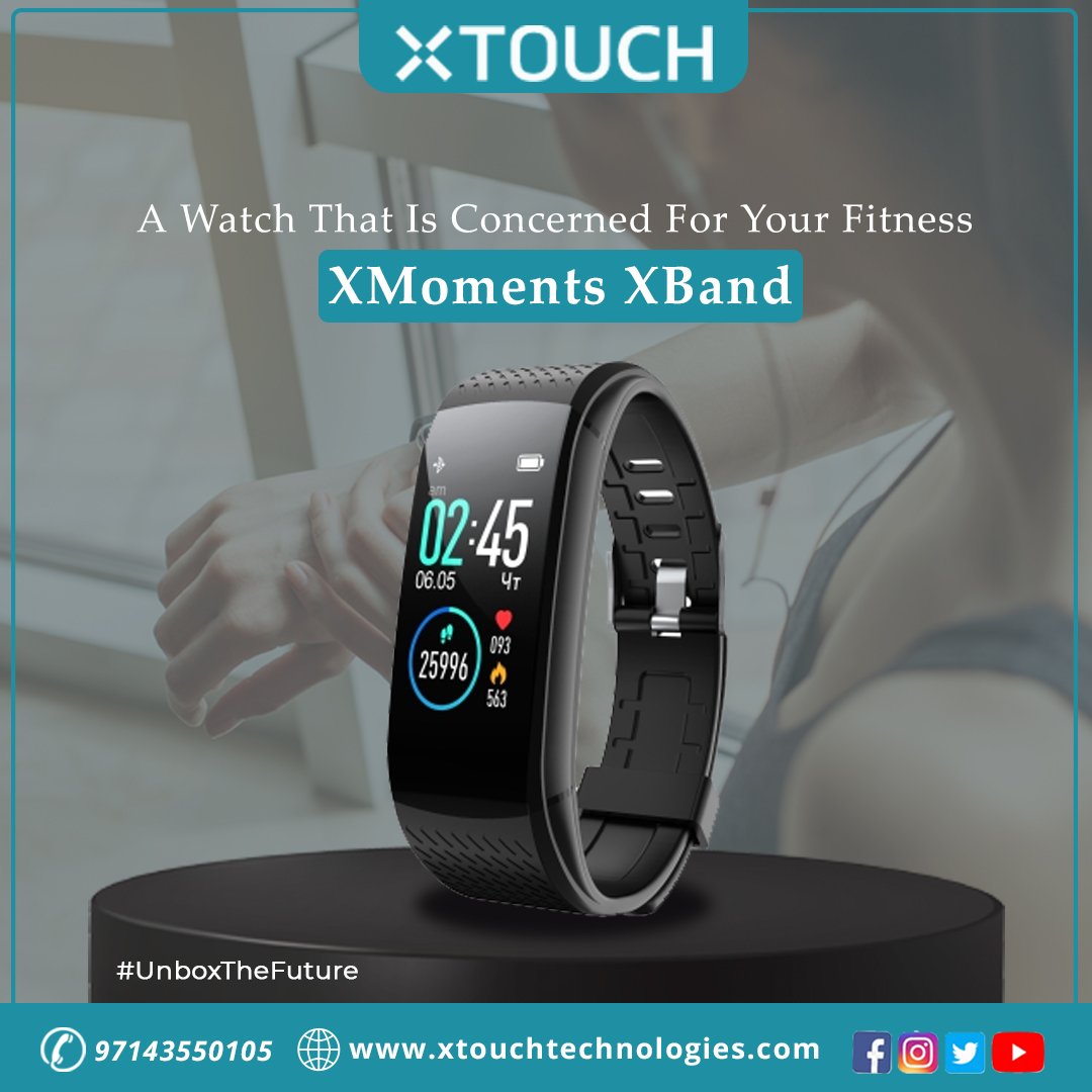 XtouchTechnolo1's tweet photo. We all love hearing clear crisp sound on our earphones. Fulfill this desire with XMoments XBand
.
.
.
Visit: https://t.co/JpudIN9Ie9
.
.
.
#xtouch #xtouchtechnologies #xband #xmomentsxband #smartwatch #gadgets #gadgetsgeek #wifi #dubai #qatar #kuwait #gadgetlover #gadgetfreak https://t.co/bEUbiCBM3H