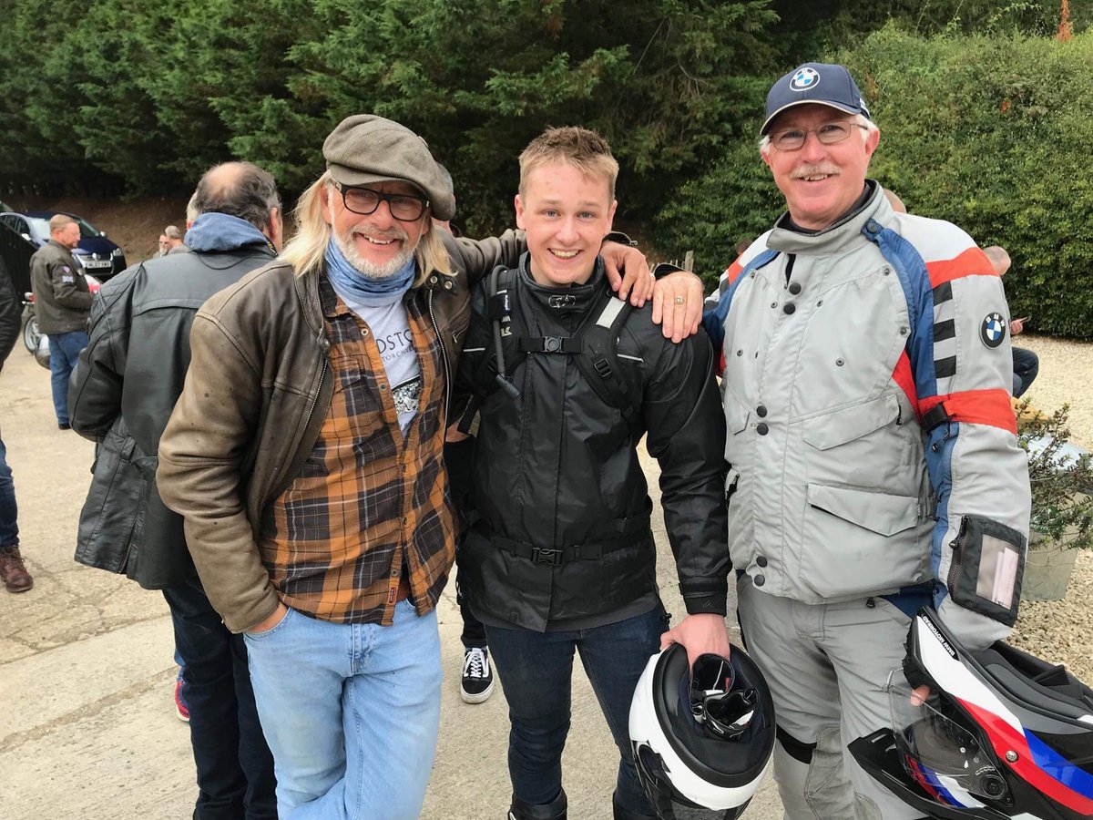 dicklovett's tweet photo. Few of #TEAMDLM attended the @ClassicMotorHub #RideItDay on Saturday! So great to see such a variety of bikes on display, along with some famous faces. Our BMW R 18 also caused a bit of a stir! https://t.co/v48VIp9E51