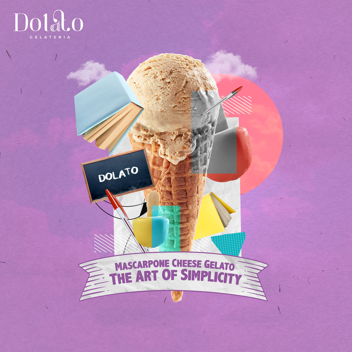 DolatoEG's tweet photo. School is back! Treat yourself and your little artists and discover the Art Of Sweetness with Dolato Gelato. Order now on our hotline number 15002.
Dolato, Your Comfort Cone... Il Tuo Cono Di Conforto.

Tax Registration Number: 558 - 033 - 792
#TheArtOfDolato #Gelato #Egypt https://t.co/OuSJincT1c