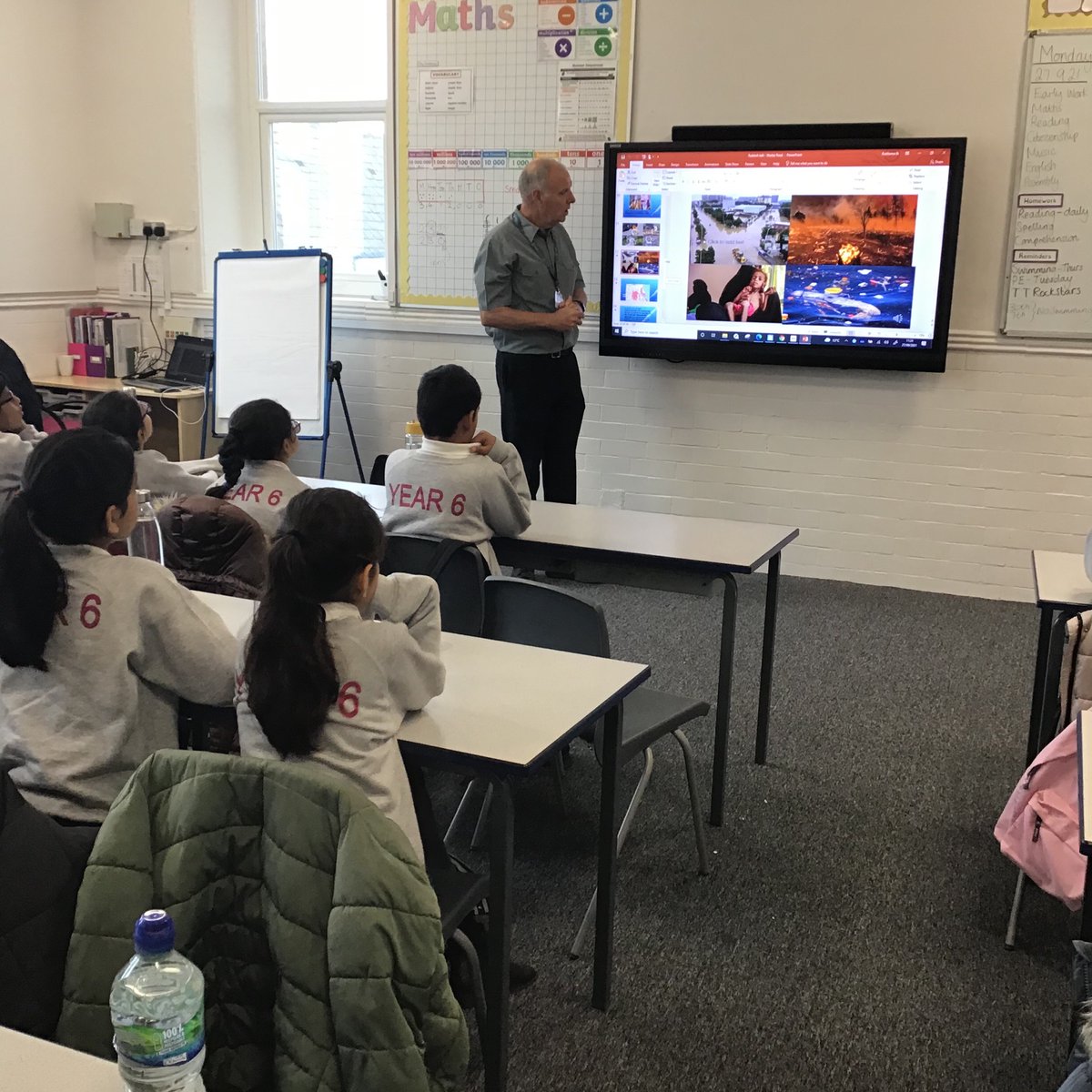WarleyRoadPri's tweet photo. Year 6 citizenship session 3: Keeping the environment clean with Sam.
#GretaThunberg
#GlobalWarming
#RecycleWeek2021
#PlantATree https://t.co/dphoHhAQQC