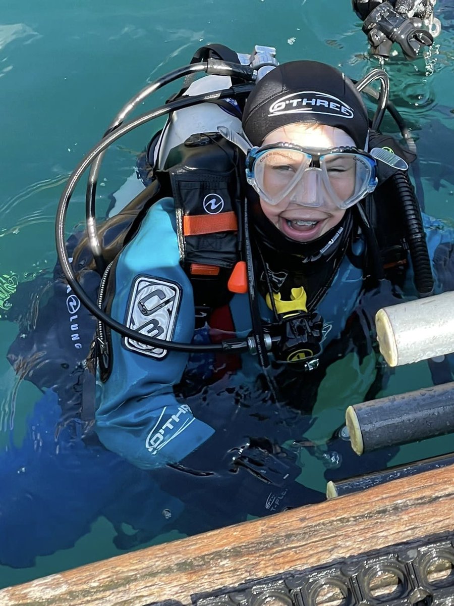 Thanks ⁦Julia, Tracy and Paul at <a href="/ScubaQuest_UK/">ScubaQuest</a>⁩ for training Oliver yesterday. Dry suits dives are go!  Your patience was amazing. ⁦<a href="/PADI/">PADI</a>⁩ #ukdiving ⁦<a href="/NDAC_co_uk/">NDAC</a>⁩